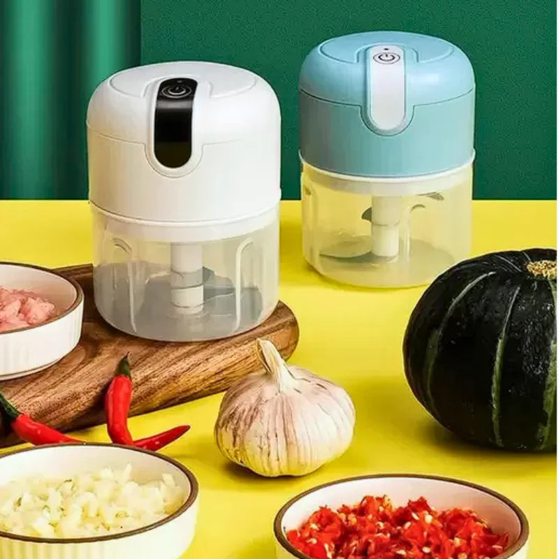 Mini Processador Elétrico de Alimentos